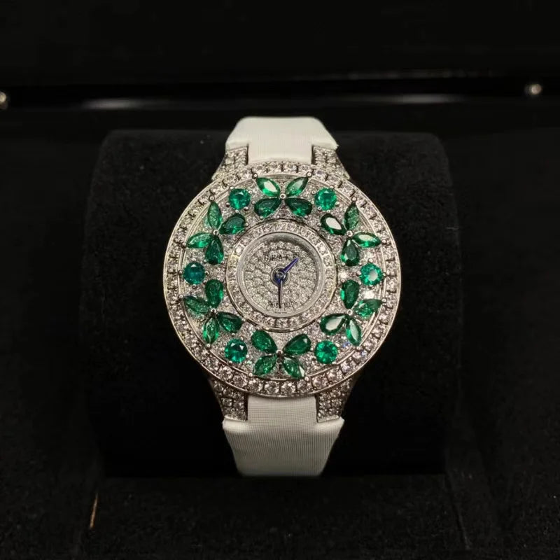 Green Stone Watch