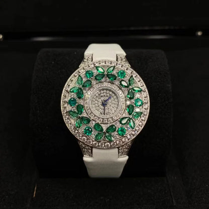 Green Stone Watch