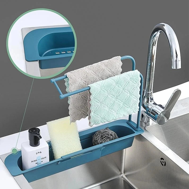 Multi-Functional Sink Rack
