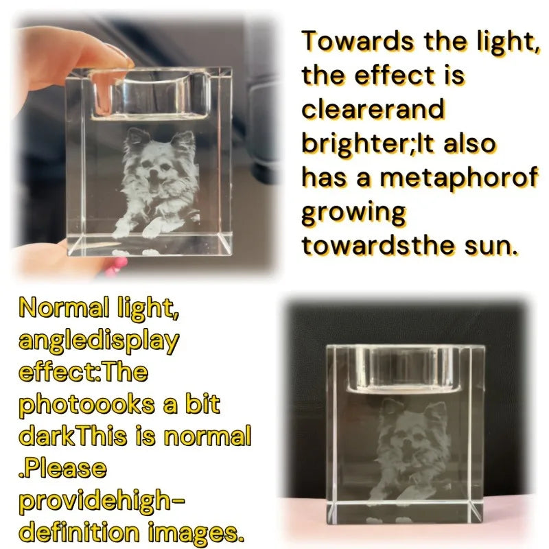 Personalized Pet Glass Bowl