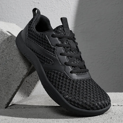 Wide-Toe Barefoot Mesh Sneakers