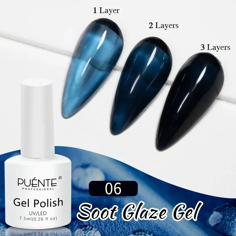 PUENTE Glitter Poly Nail Gel