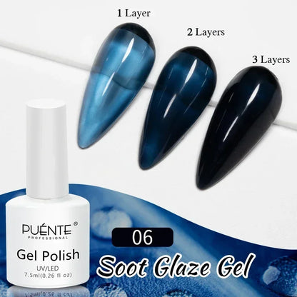 PUENTE Glitter Poly Nail Gel