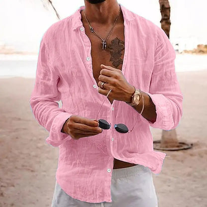 Men's Casual Lapel Shirt