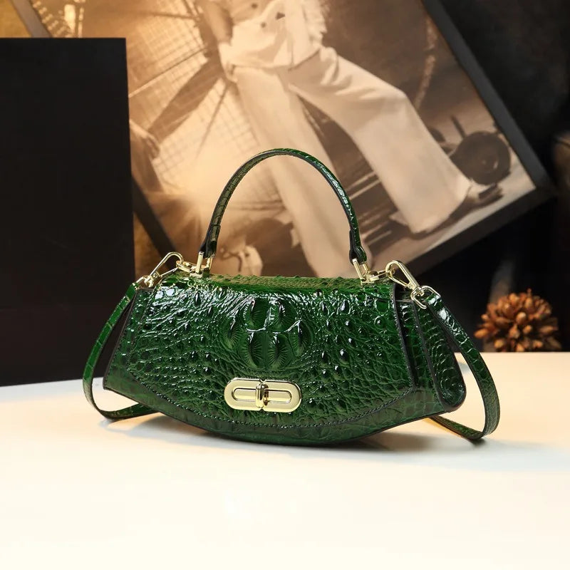 PU Leather Saddle Bag