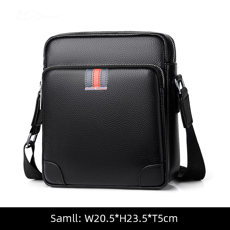 Leather Messenger Bag