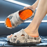Men's Printed Summer Slides