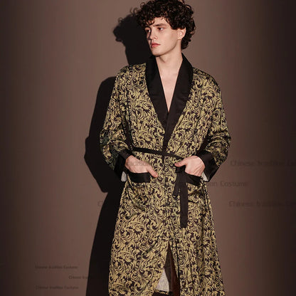 Satin Kimono Sleepwear Robe