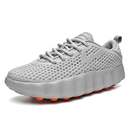 Thick-Sole Breathable Casual Sneakers