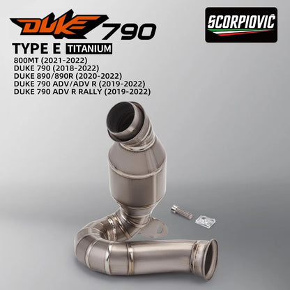 KTM Duke 790/890 Exhaust Mid-Link Pipe