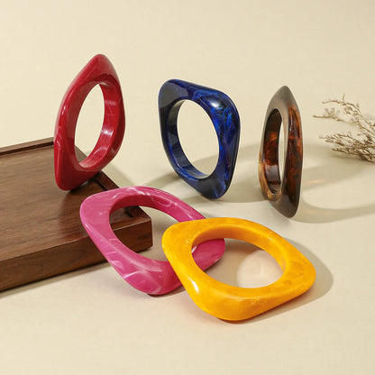 Vintage Resin Cuff Bangle