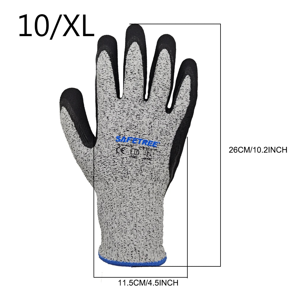 Safetree HPPE Cut-Resistant Gloves