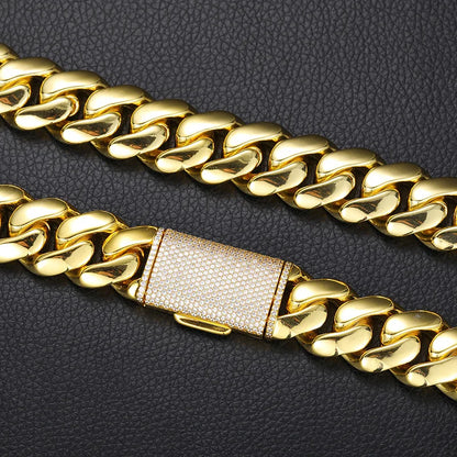 Hiphop Gold Cuban Chain Pure