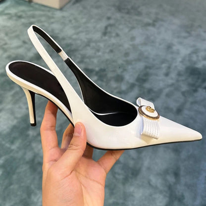 Bow Strap Heels