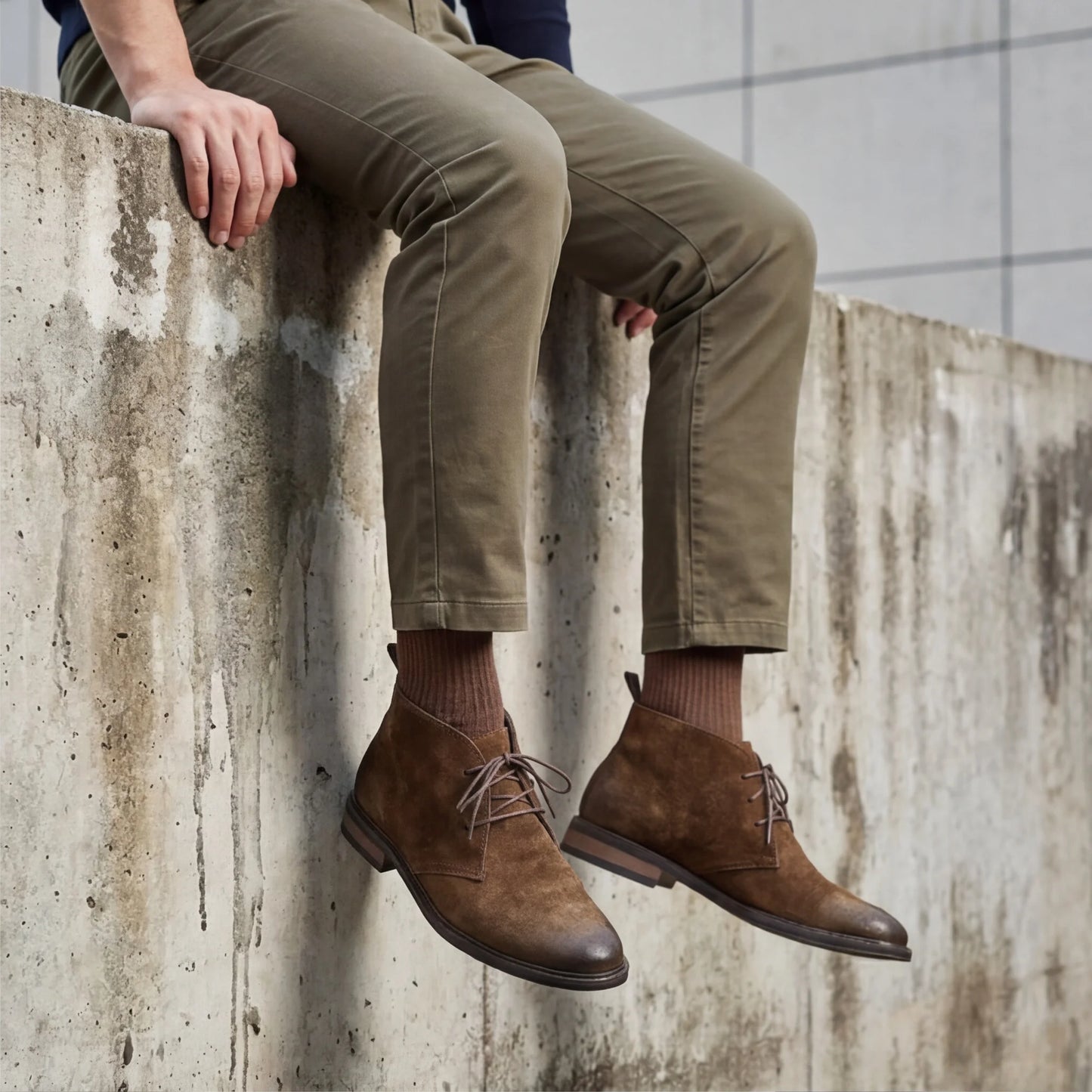 Suede Chukka Desert Boots
