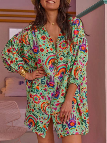Printed Casual Dress