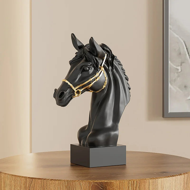 Horse Head Sculpture
