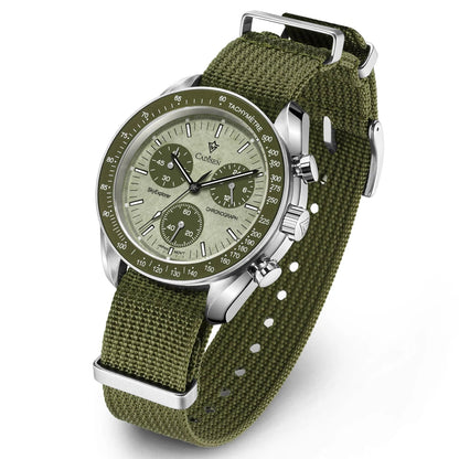 Cadisen Canvas Strap Chronograph