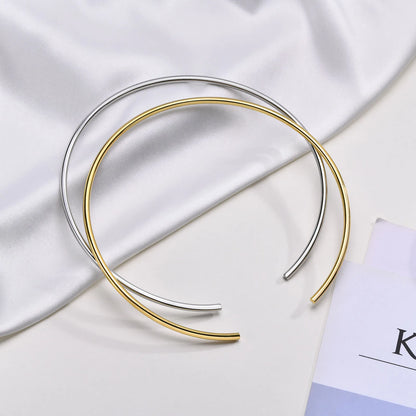 Open Collar Choker Necklace