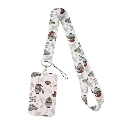 Sakura Cherry Blossoms Flower lanyard