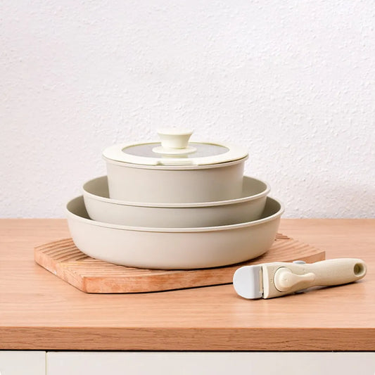 Non-stick Detachable Stone Pot Set