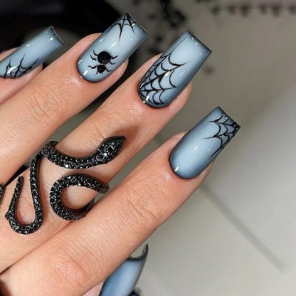 96Pcs French Wave Nail Set