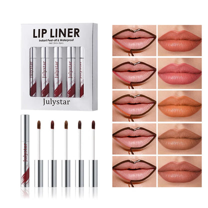 Waterproof Lip Gloss Set