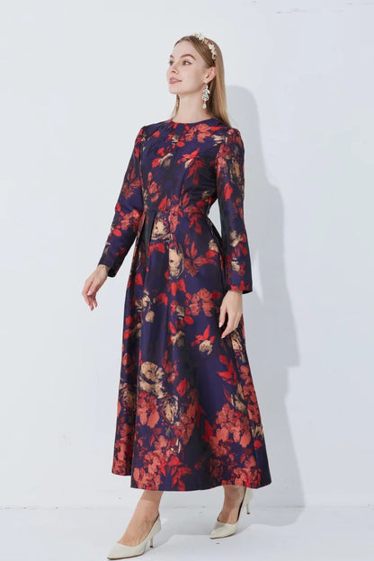 Floral Evening Gown