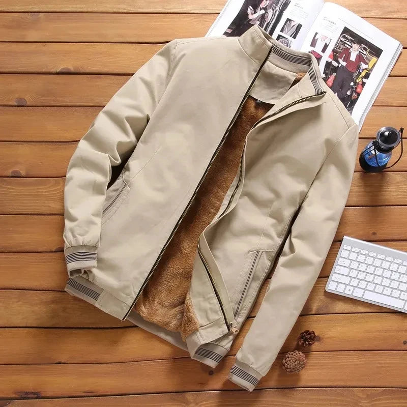 Autumn Winter Zipper Jacket