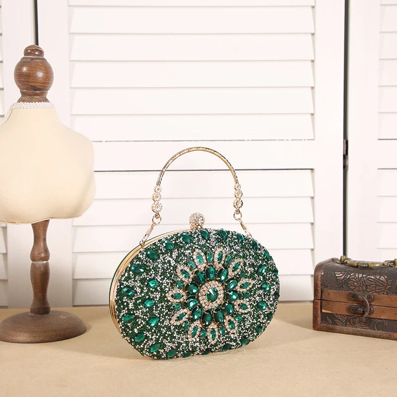 Sunflower Diamond Dinner Bag