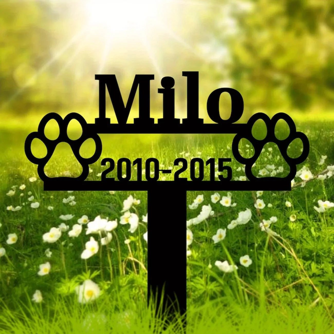 Personalized Metal Pet Keepsake