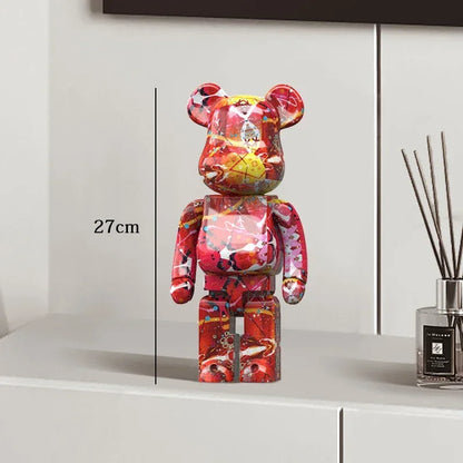 Graffiti Bear Statue