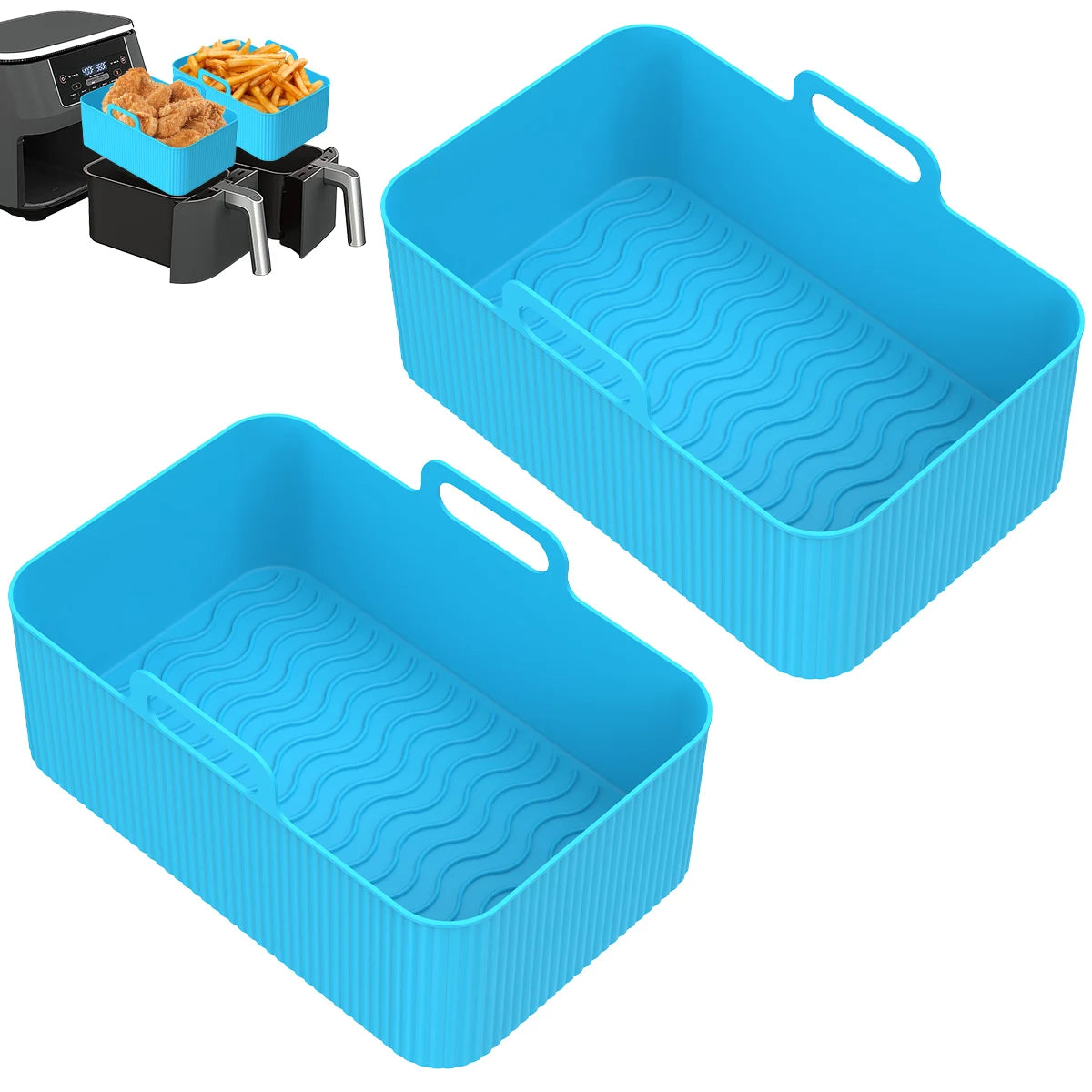 Silicone Fryer Accessories Air Pot