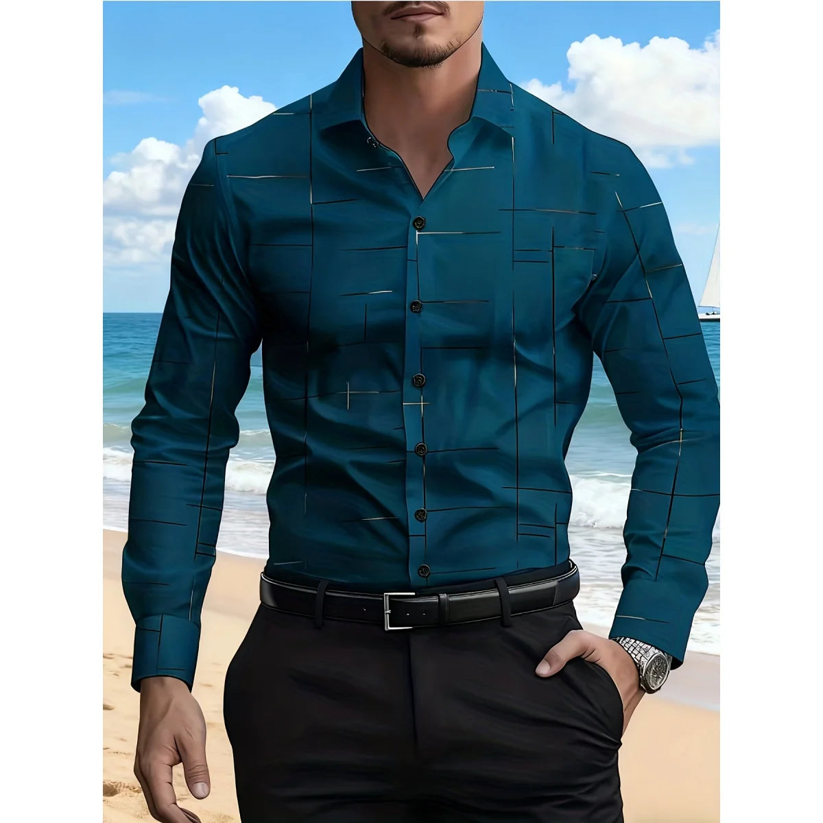 Floral Printed Casual Shirt