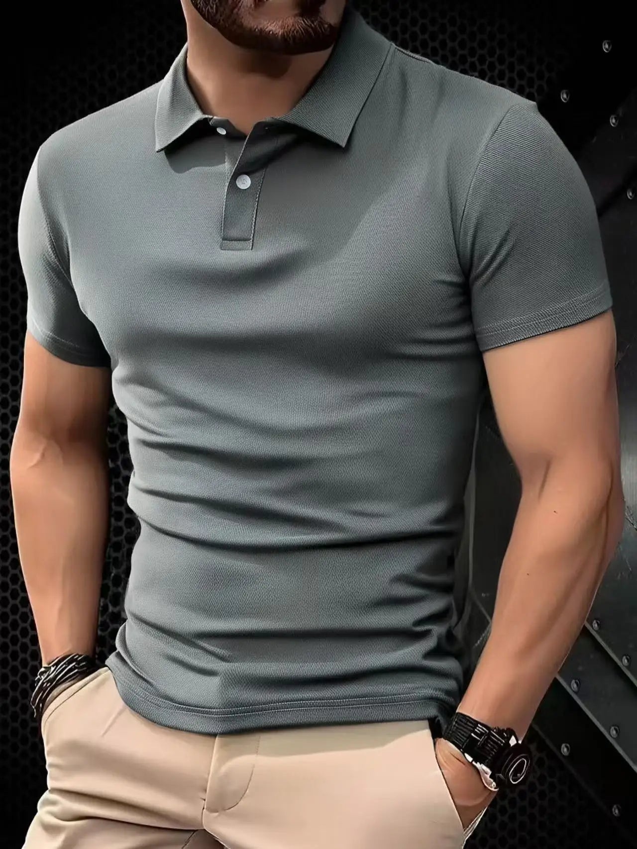 Classic Knit Summer Polo