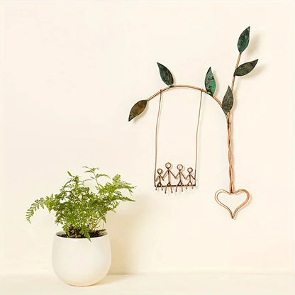 Family Love Metal Sign