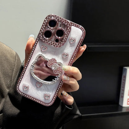 Cartoon Silicone Chain Case for iPhone 17 Pro Max | 17 Pro | 16 Pro Max | 16 Pro | 15 Pro Max | 15 Pro