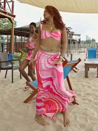 Slim Skirt Set