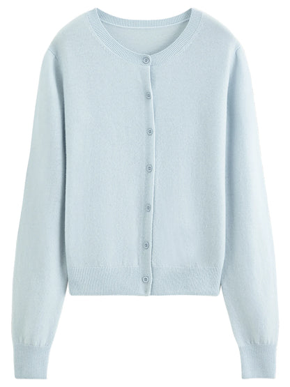 Wool V-Neck Cardigan