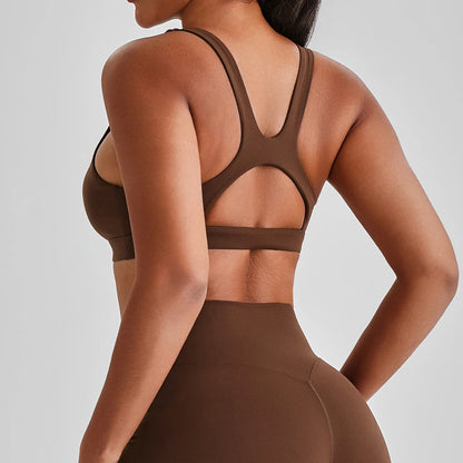 Back Hollow Out Fitness Bra