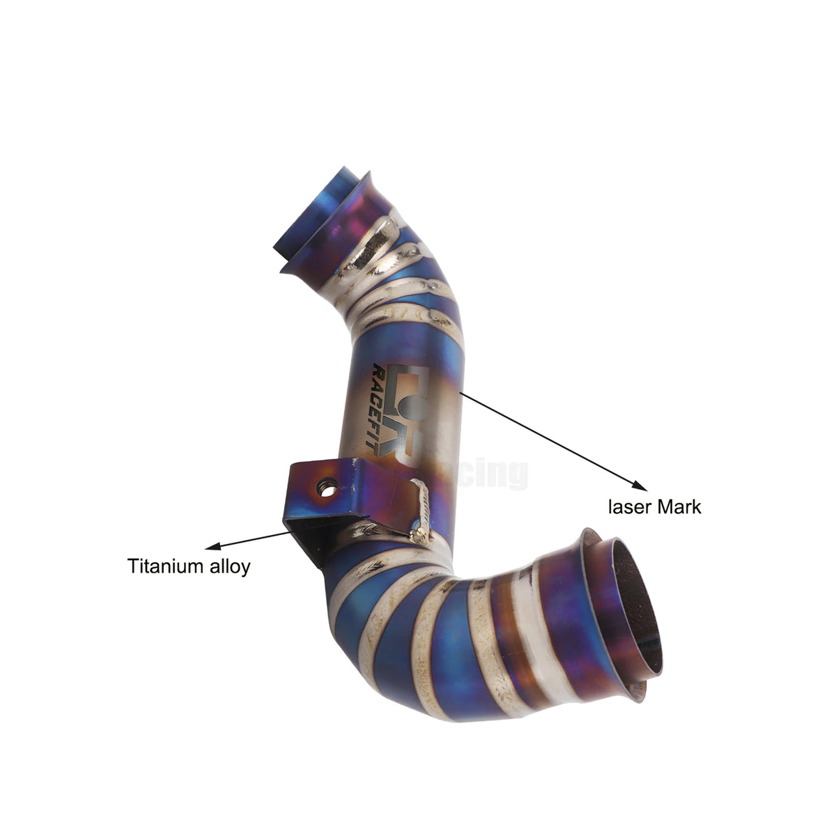 CFMOTO 1000MT-X Titanium Alloy Mid-Link Muffler Pipe