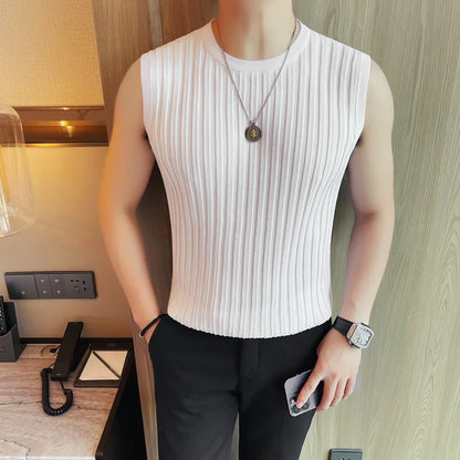 Slim Fit Crew Tank