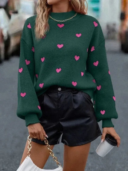 Flare Sleeve Pullover Sweater