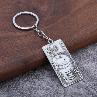 Cute Vintage Dollar Model Keychain