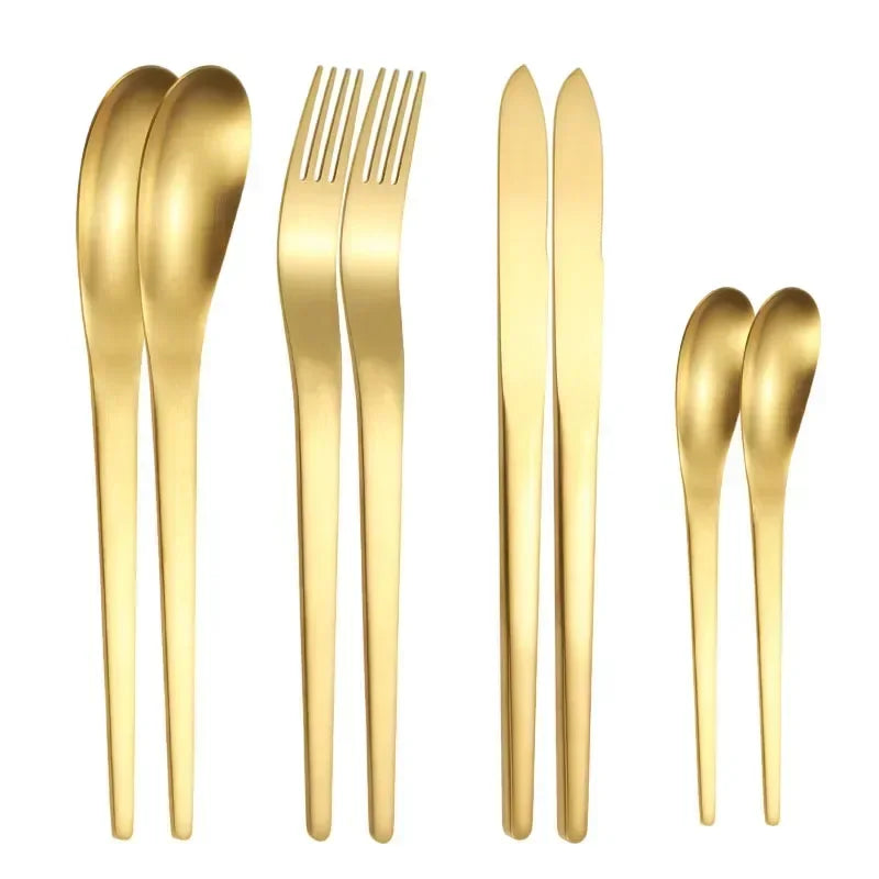 Stainless Steel Western Solid Cutlery Set