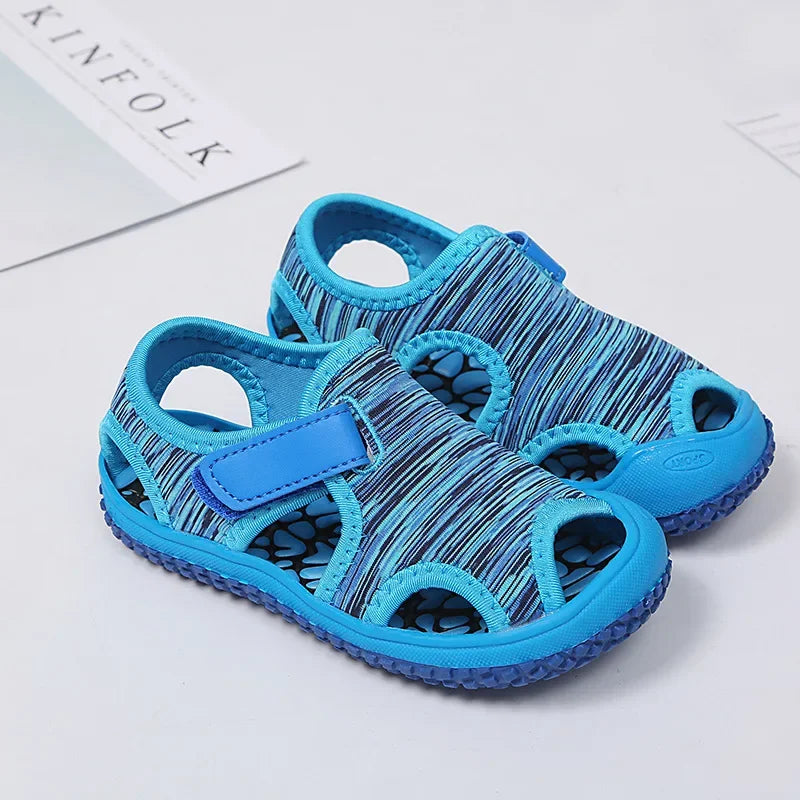 Hook-and-Loop Beach Sandals