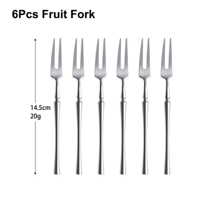 Metal Solid Color Spoon Set