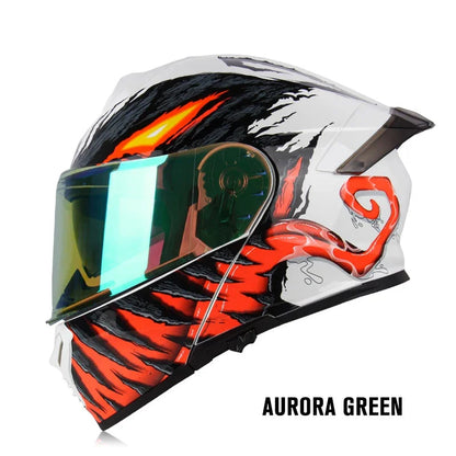 Uchoose Flip-Up Full-Face Helmet