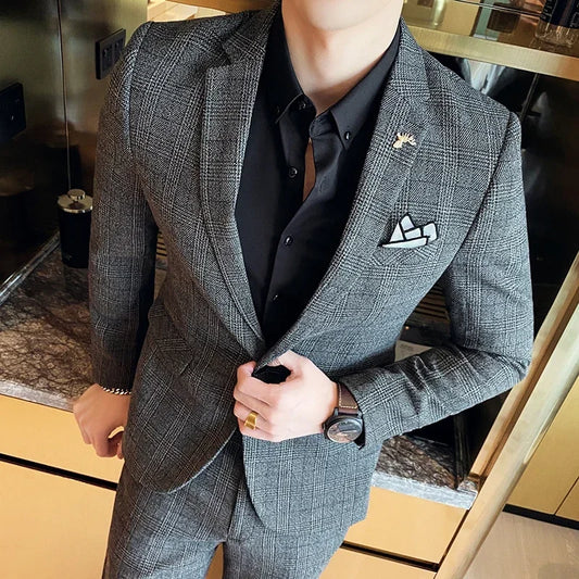 Hemp Blazer Pants Hosts Suit