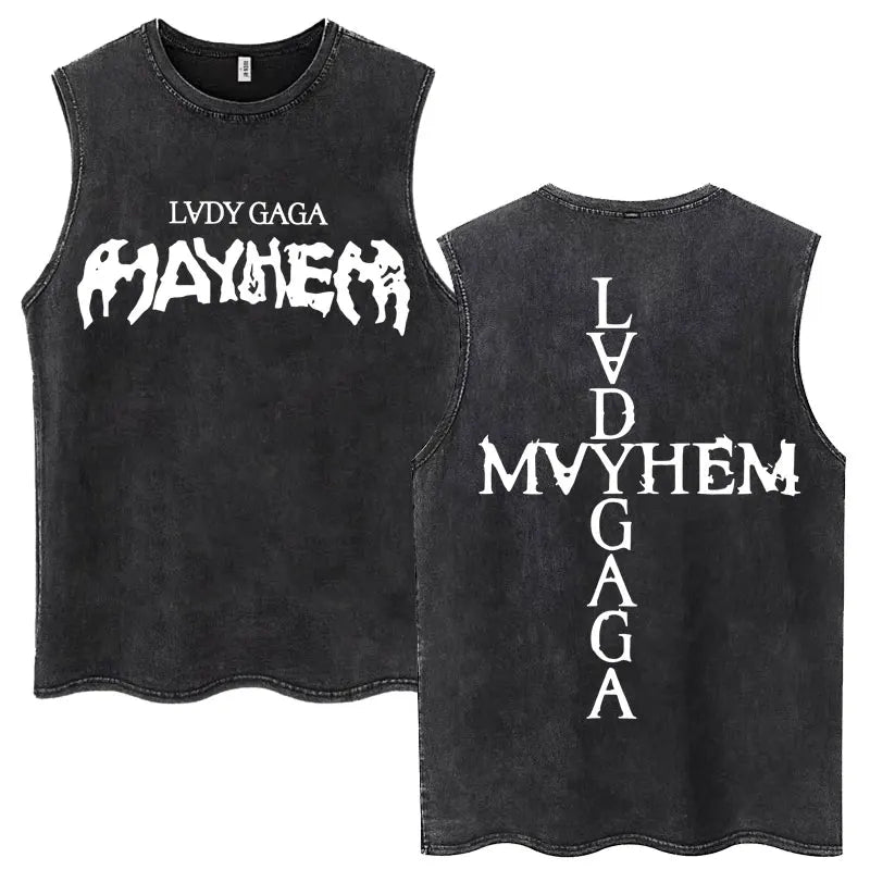 Printed O-Neck Tank